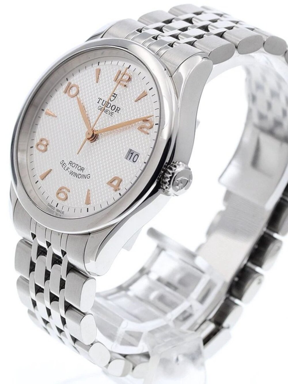 TUDOR 1926 91450 Date Silver Dial Automatic Men's Watch_973448